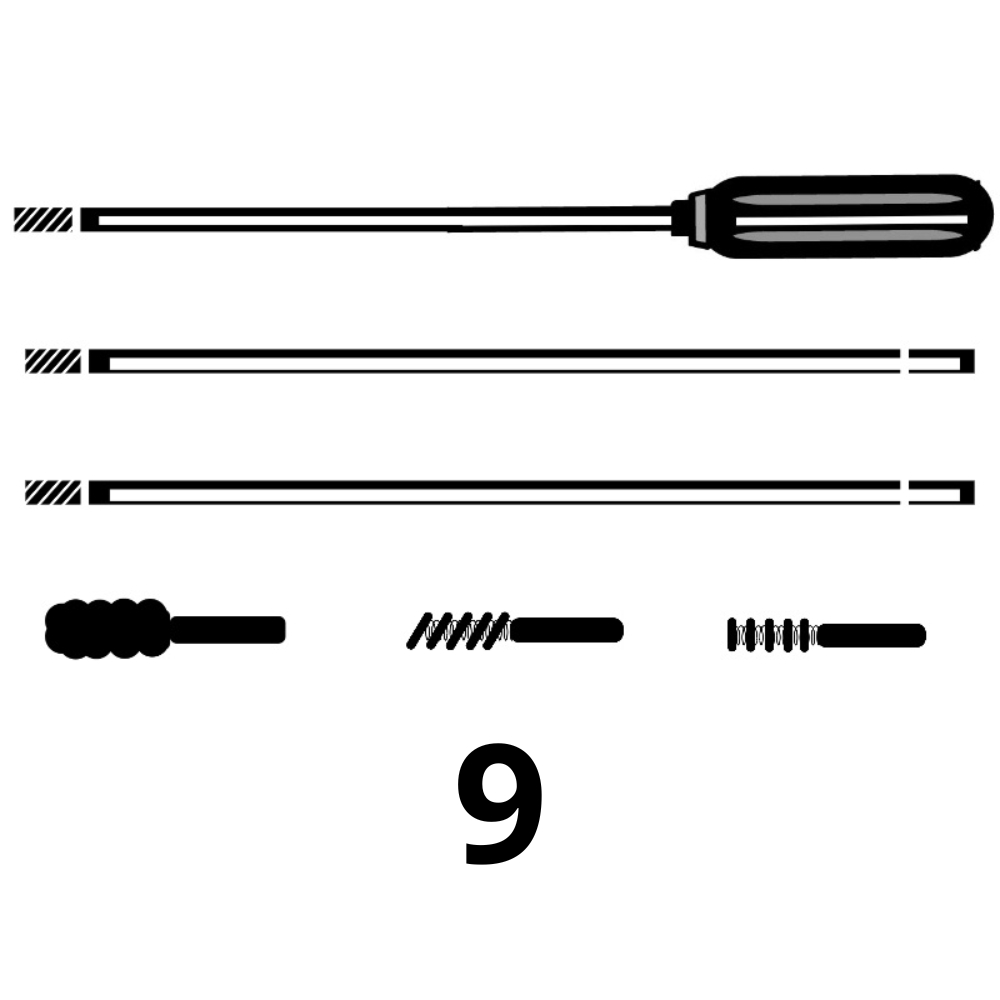 Наборы для чистки оружия 9 калибра