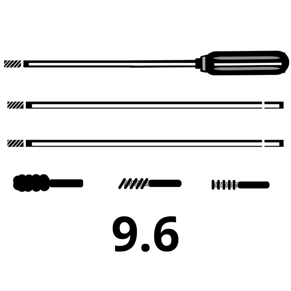 Наборы для чистки оружия 9,6 калибра