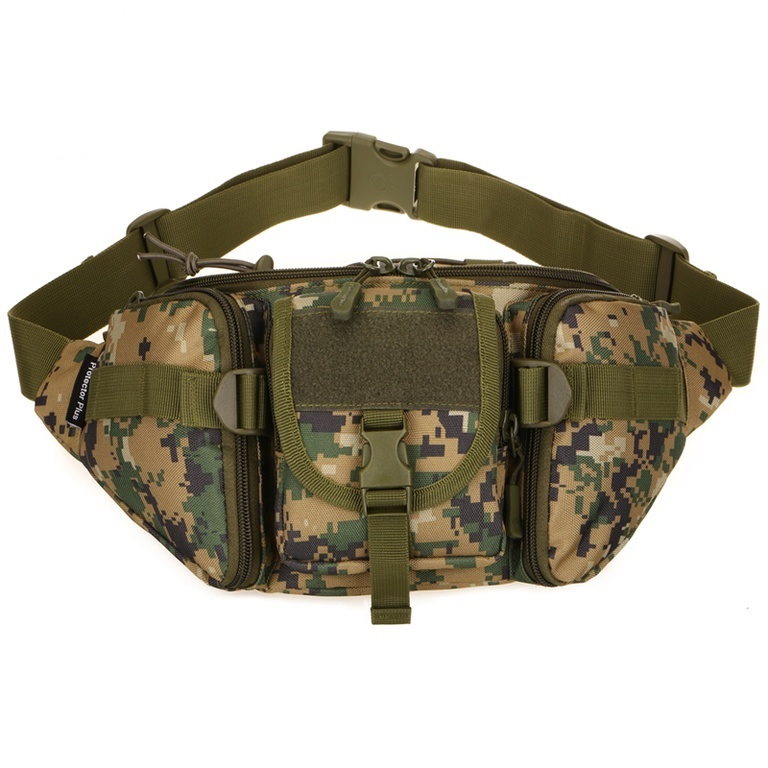 Поясная сумка Protector Plus зеленый камуфляж