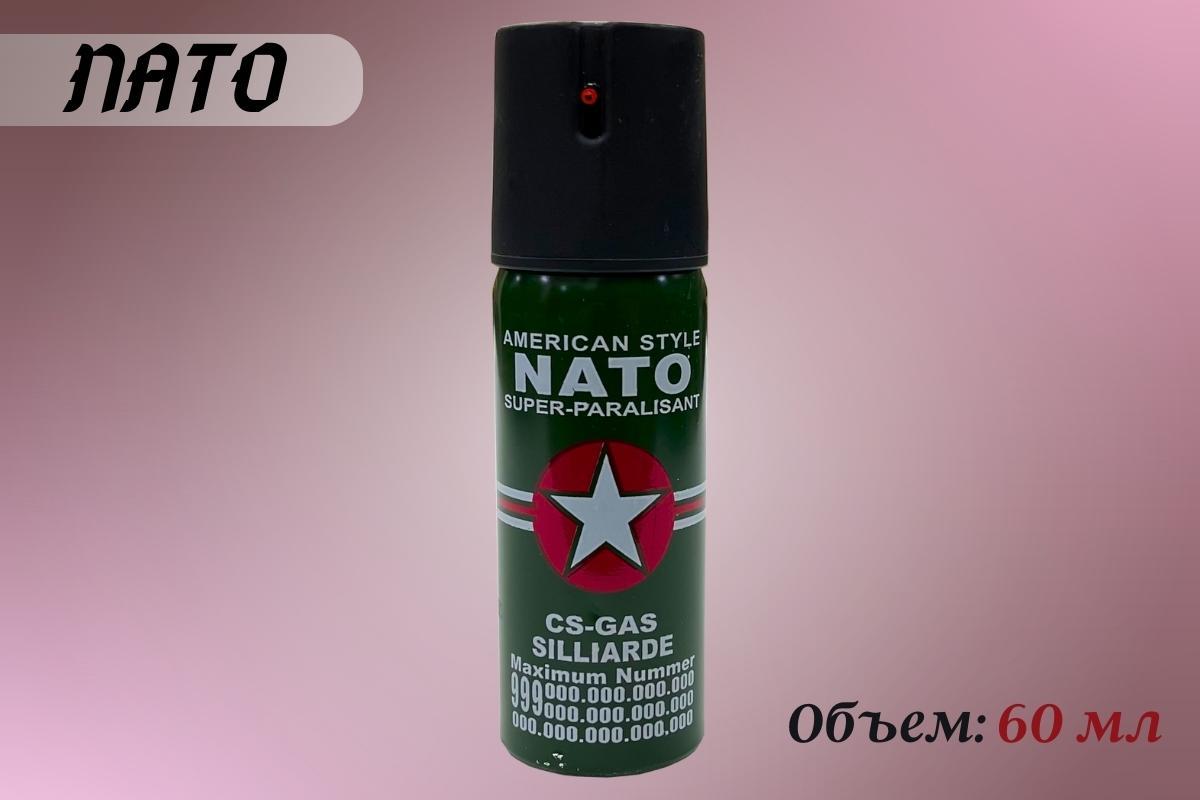 Газовый баллончик Nato 60мл в руке