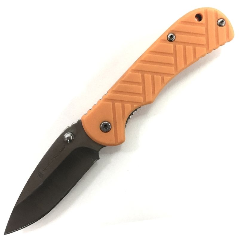 Складной нож Smith&Wesson Оранжевый