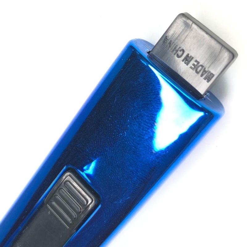 Зажигалка USB Синяя