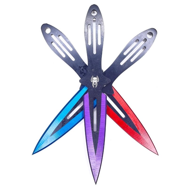 Метательные ножи Паук Цветные