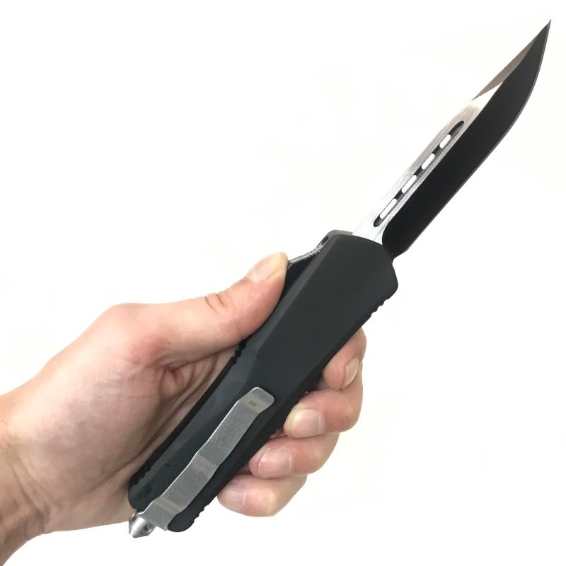 Фронтальный нож Черный Волк