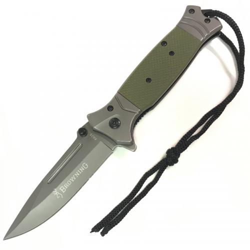 Нож складной Browning FA38 Green