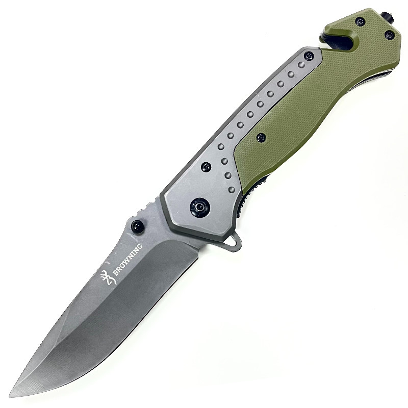 Нож складной Browning Зеленый