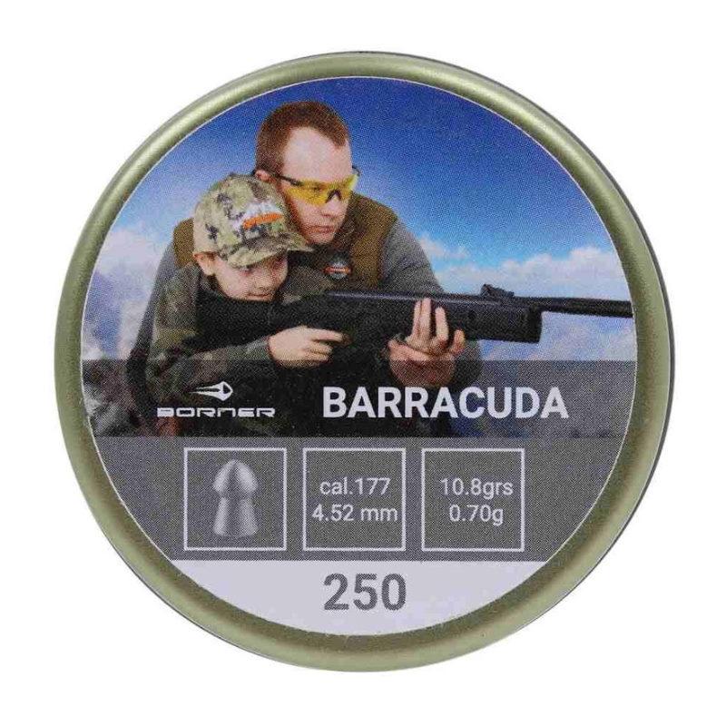 Пули Borner Barracuda 4,5мм 0,70гр 250шт