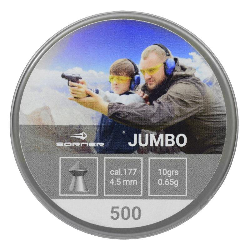 Пули Borner Jumbo 4,5мм 0,58гр 500шт