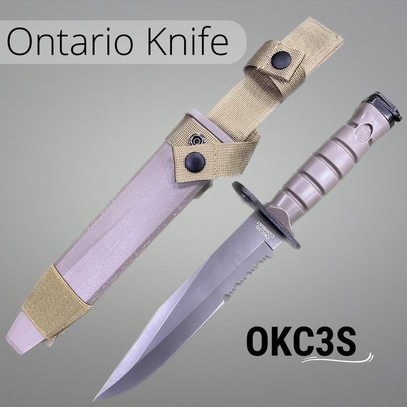 Нож Ontario Knife с серрейтором