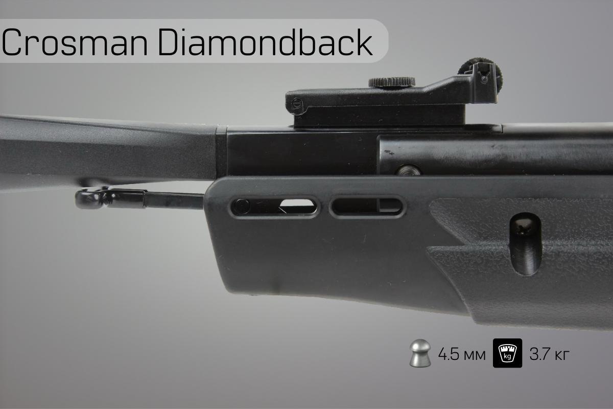 Штатный прицел винтовки Crosman Diamondback