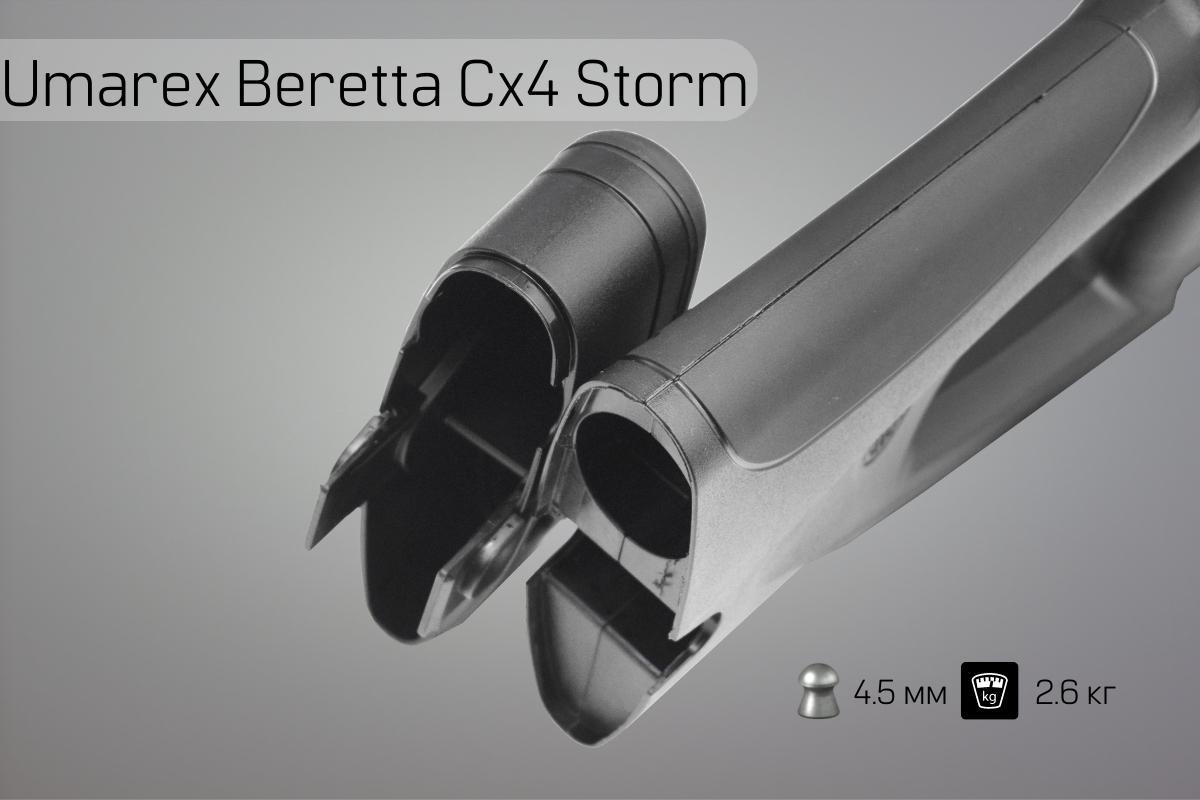 Раскрытое ложе винтовки Umarex Beretta Cx4 Storm
