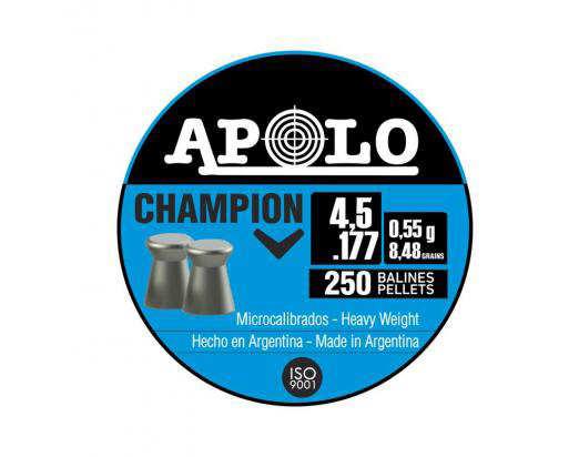 Пули APOLO Champion 4.5мм 0,55гр 250шт