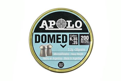 Пули APOLO Domed 6,35мм 2,2гр 200шт
