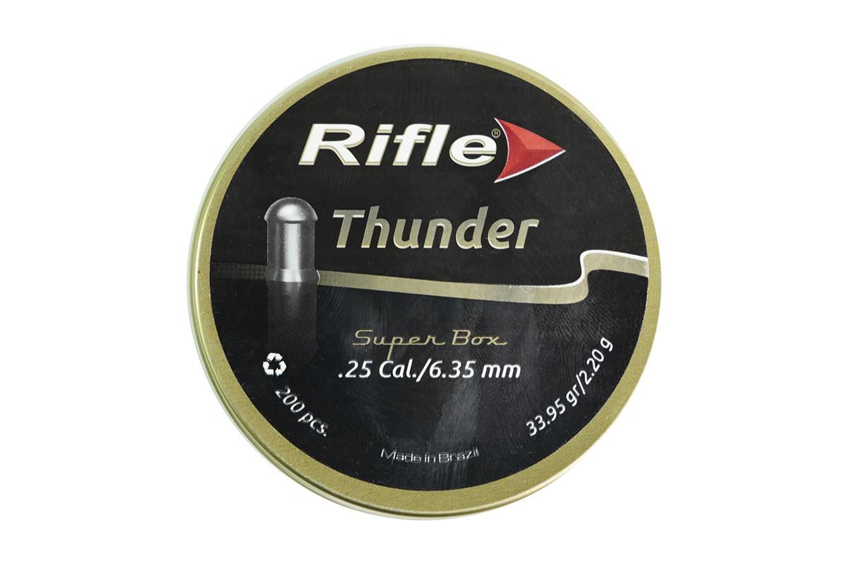 Пули Rifle Field Series Thunder 6,35мм 2,20гр 200шт