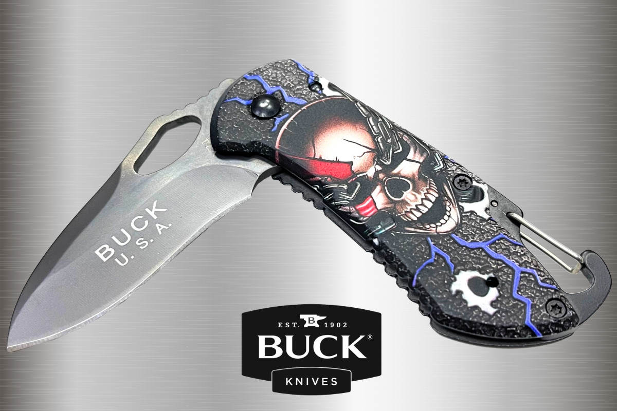 Нож Buck X74 разложенный