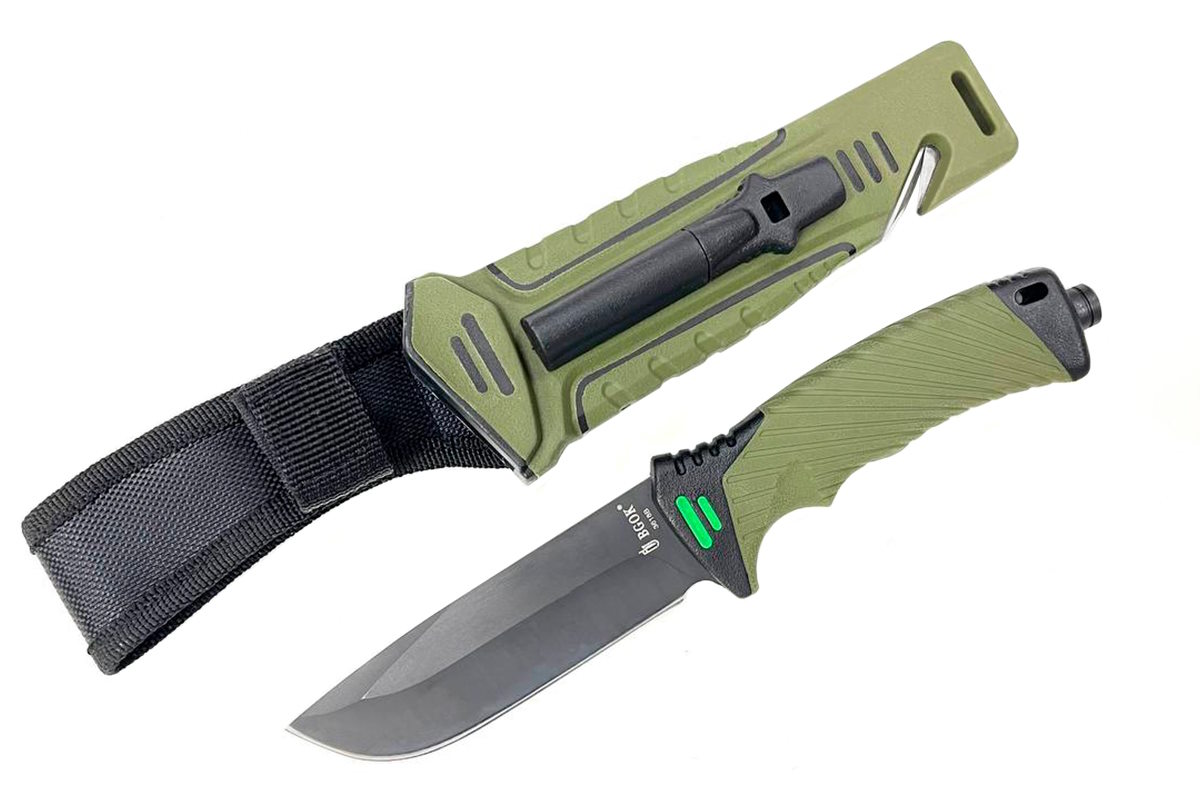 Нож BGOK зеленый