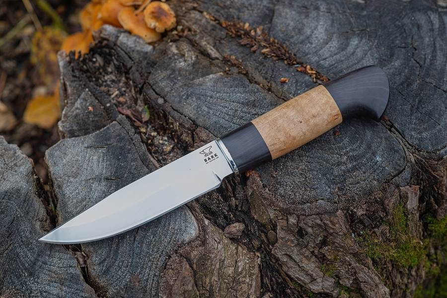 Нож Лесной с деревянной ручкой