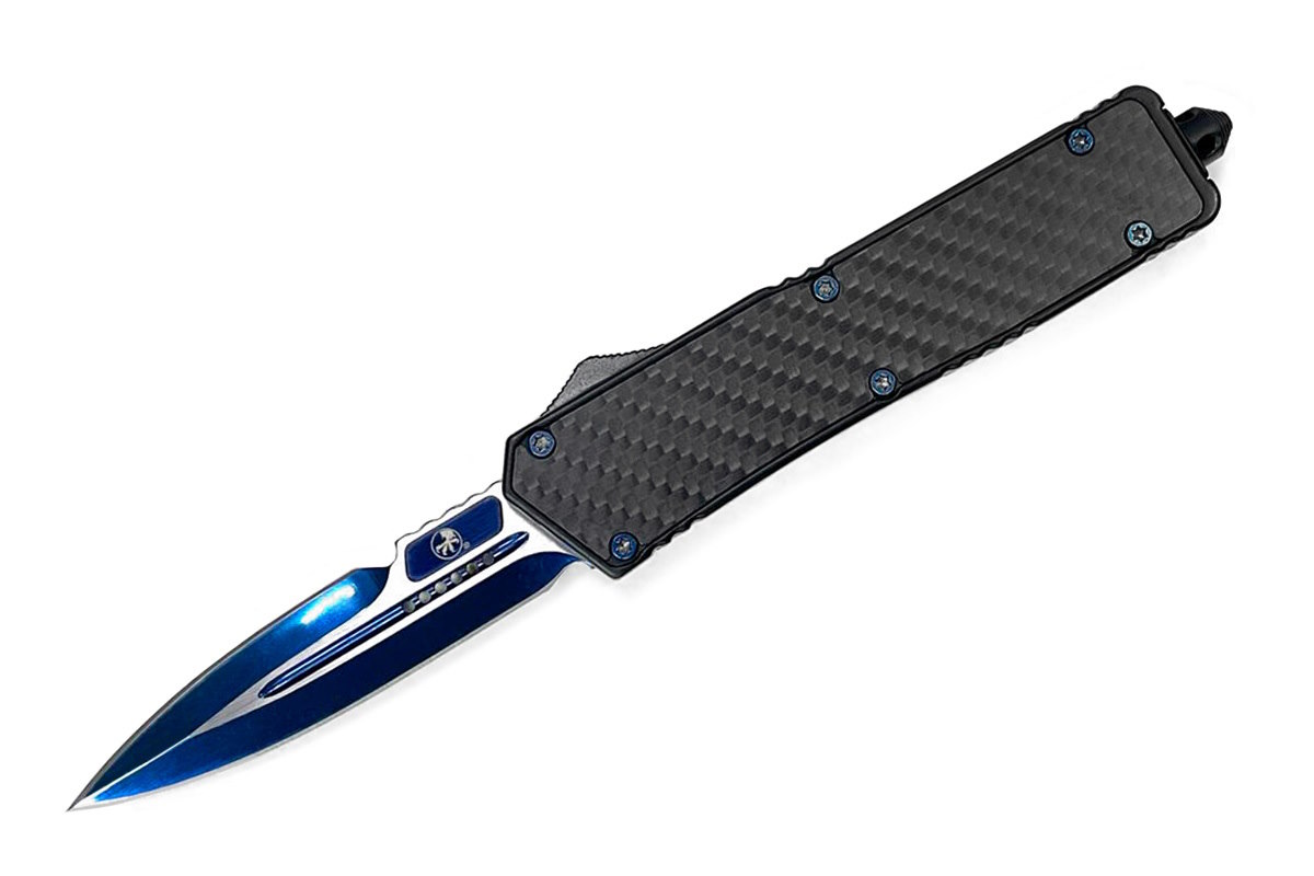 Фронтальный нож Microtech Blue Blade