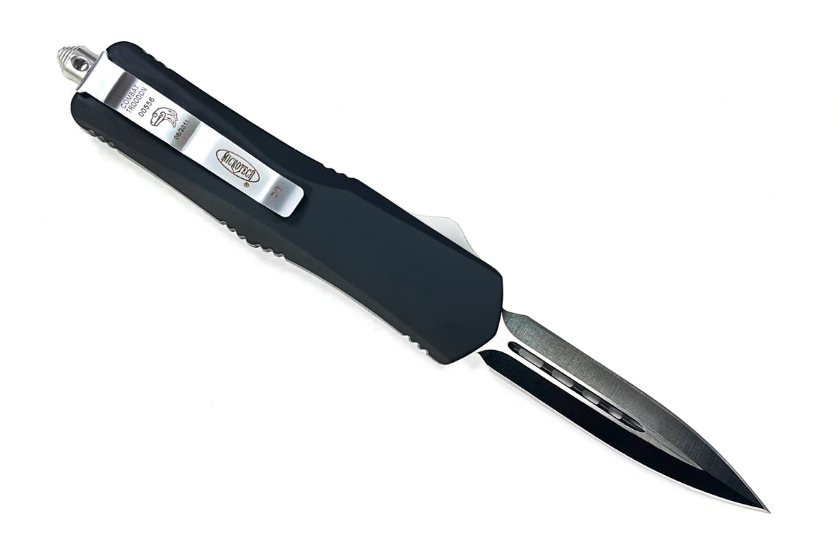 Фронтальный нож Microtech UTX-85 D/E Black
