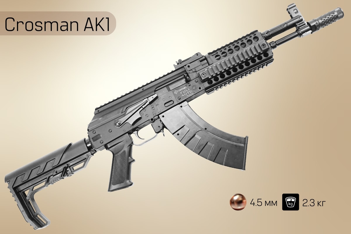 Пневматическая винтовка Crosman AK1 Full Auto